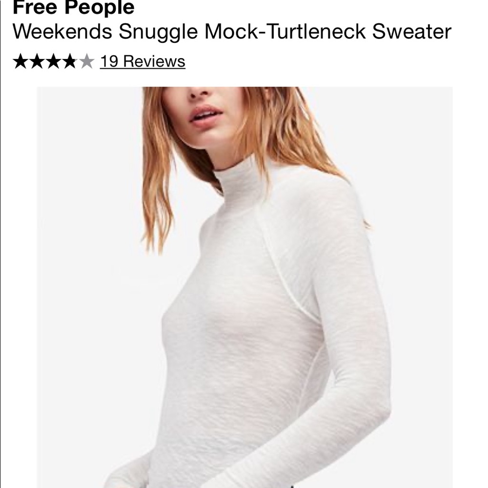 Free People Turtle Neck
